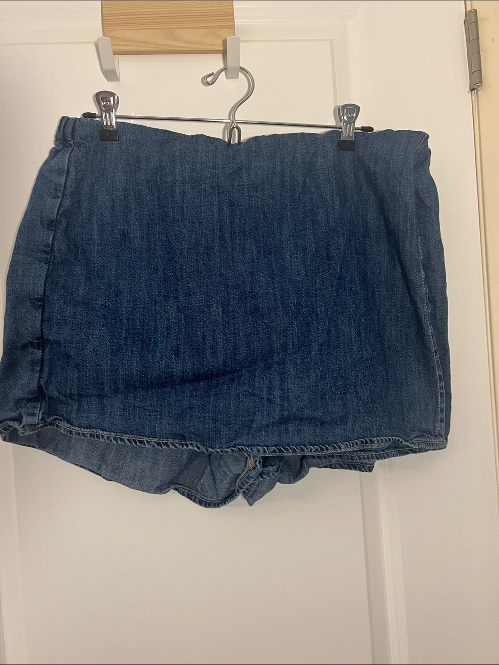 Denim Skort: worn once